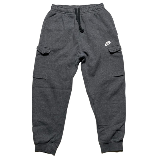 Nike Grey ad White Swoosh Cargo Joggers (S)