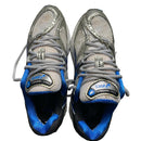 Asics Gel TN840 Silver Blue and White Trainers (UK 9)