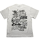 Corteiz Grafitti White and Black T Shirt (M)