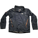 The North Face Black Summit Series Black and Orange Gore Tex Lightweight Jacket (XL)