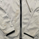 Nike Vintage y2k Silver Black Navy and Grey Fleece Lined Hoodie (M)