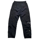 Nike Air Vintage Baggy Black and Red Shell Trackpant Bottoms (M)