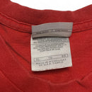 Nike Vintage y2k Soccer Football Red and White T Shirt (XL)