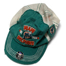 Miami Dolphins Turquoise and Orange Trucker Cap