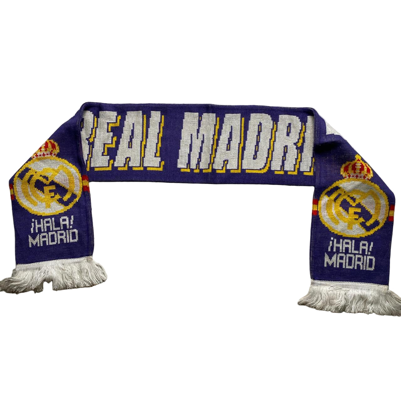 Real Madrid Vintage Purple Football Scarfs