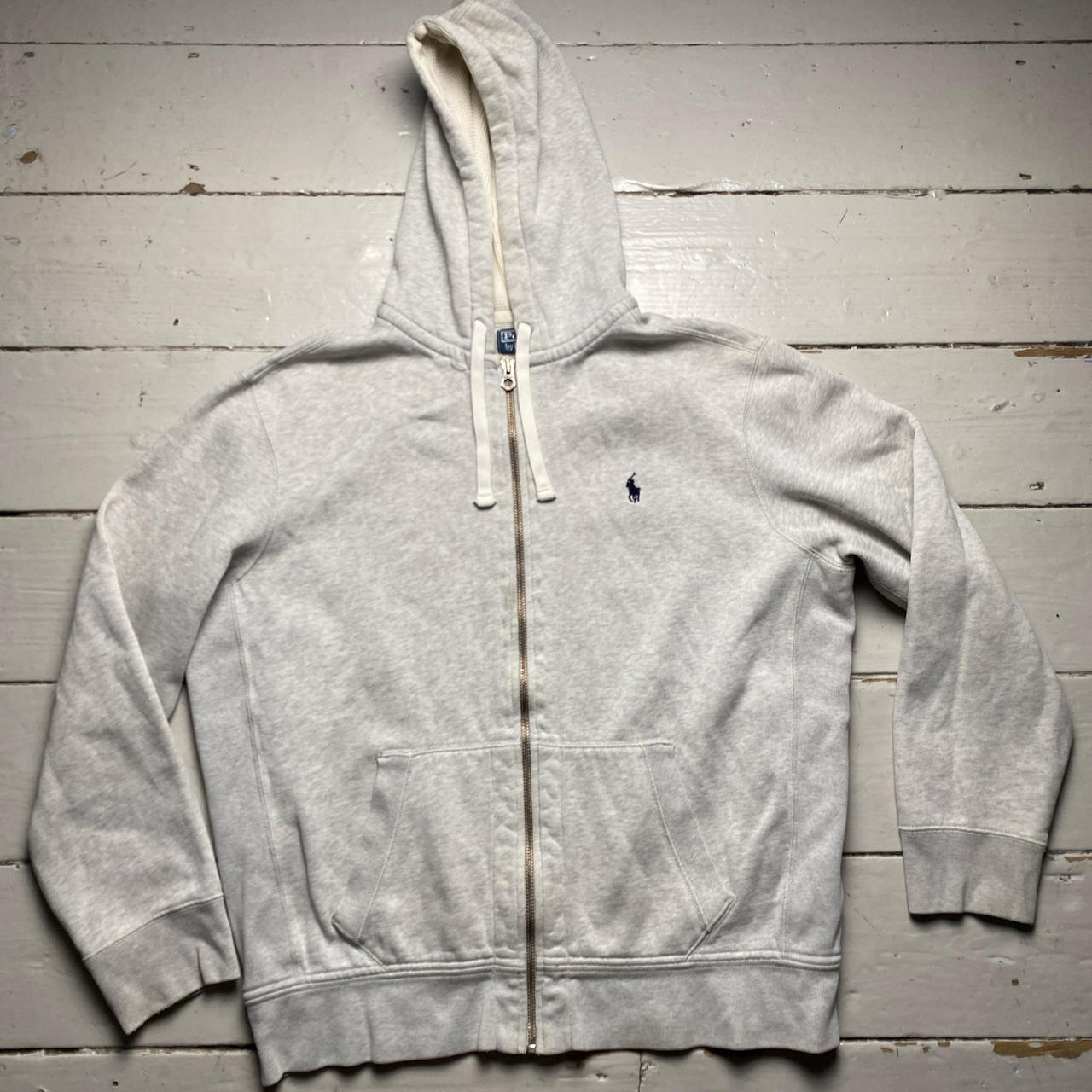 Polo Ralph Lauren Grey and Navy Hoodie