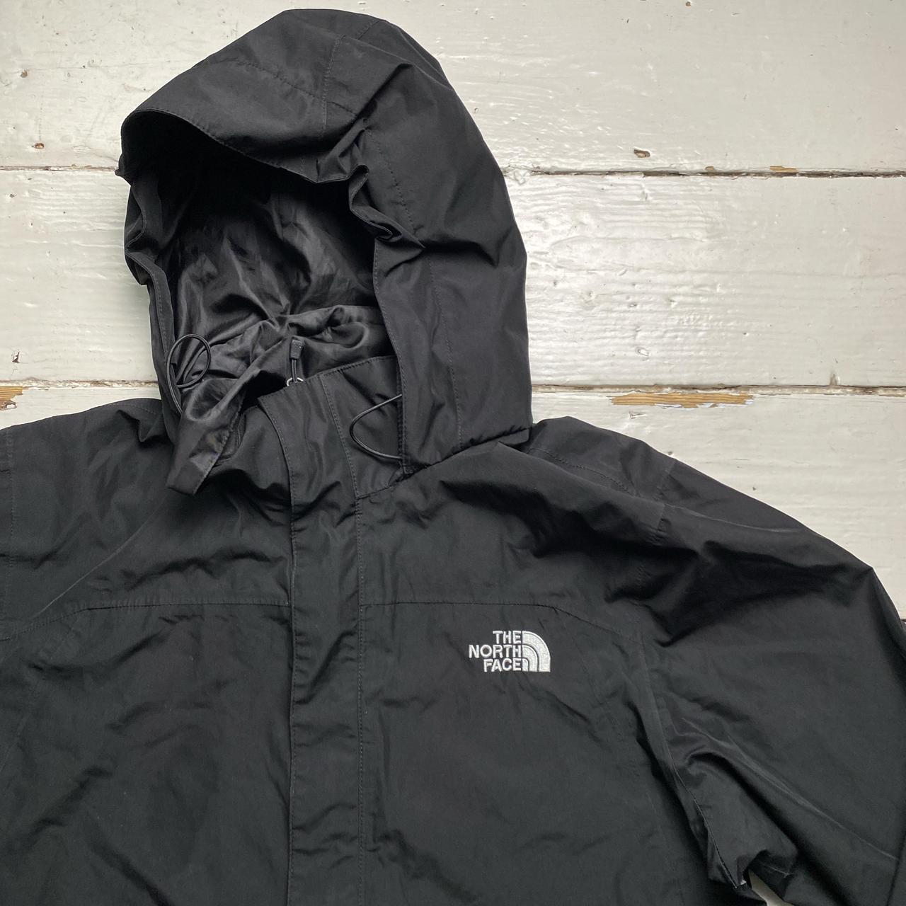 The North Face Black and White Dry Vent Windbreaker Jacket