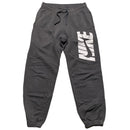Nike Club Swoosh Spellout Grey and White Joggers (S)