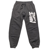 Nike Club Swoosh Spellout Grey and White Joggers (S)