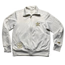 Adidas Originals White and Gold Tracksuit Jacket (M)