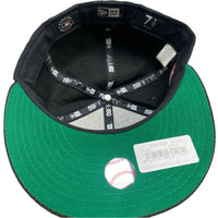 Boston Red Sox New Era Black and Red Fitted Cap