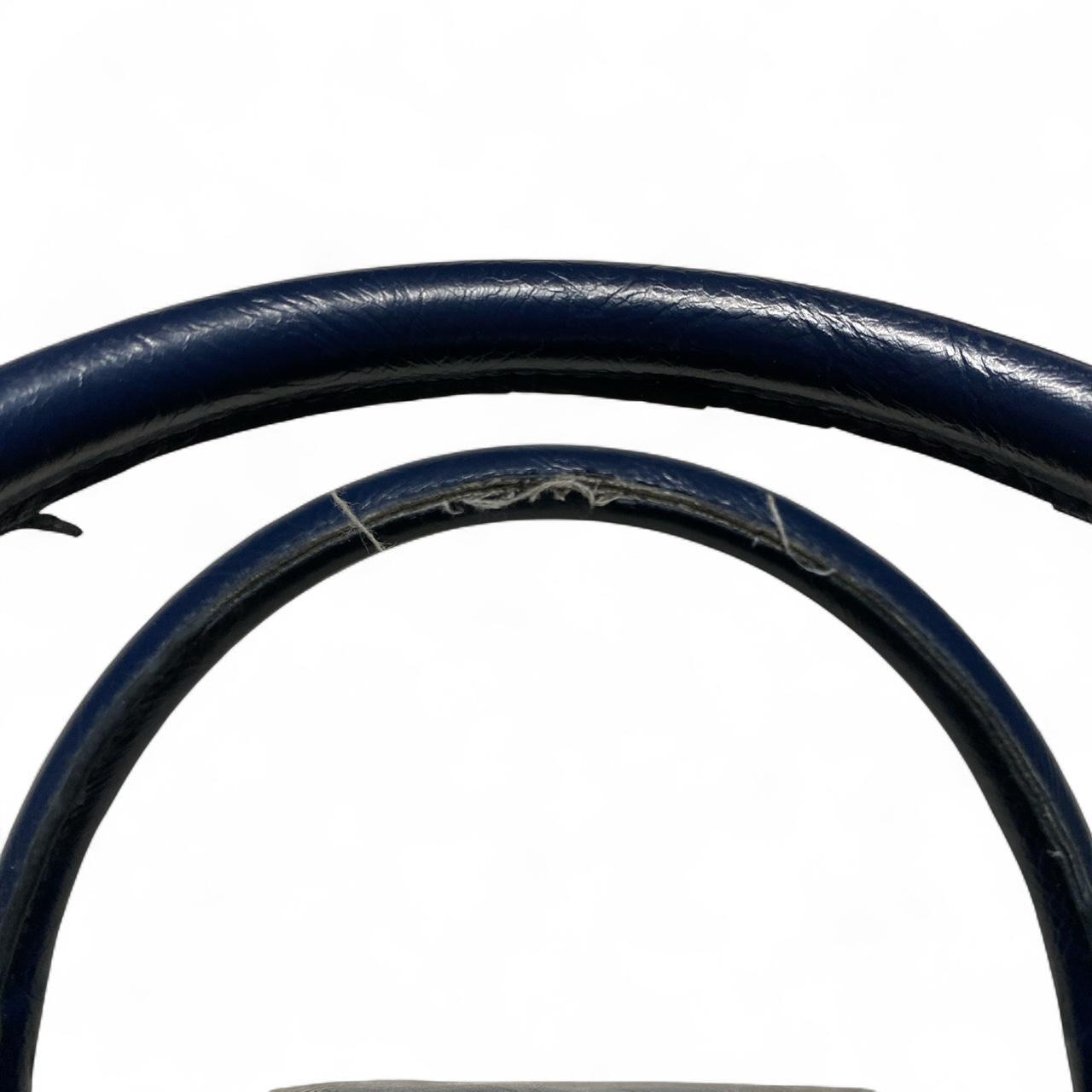 Fred Perry Navy and Cream Duffle Shoulder Bag