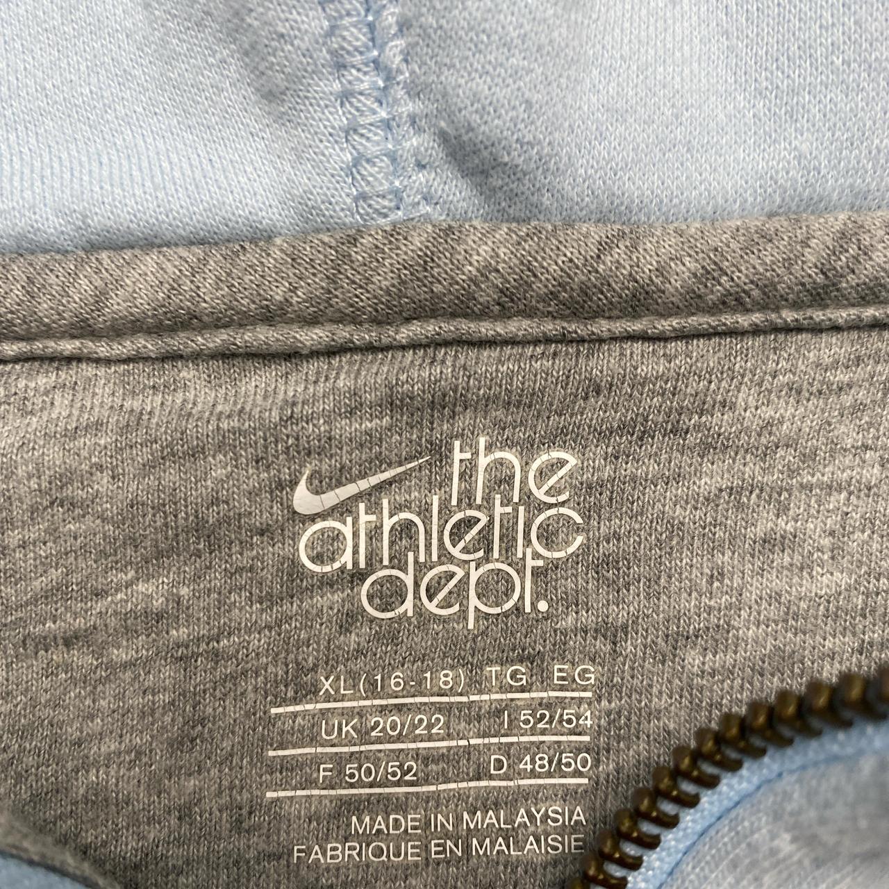 Nike Vintage y2k Womens Baby Blue Swoosh Hoodie (XL)