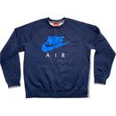 Nike Air Navy Blue and Grey Jumper (L)