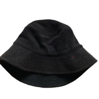 Kangol Black Flat Fleece Bucket Hat