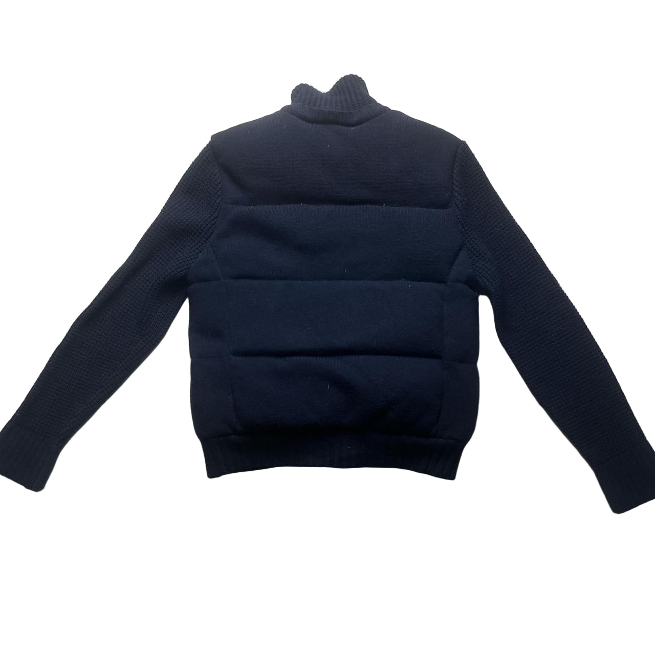 Burberry Brit Navy Knit Puffer Jacket (L)