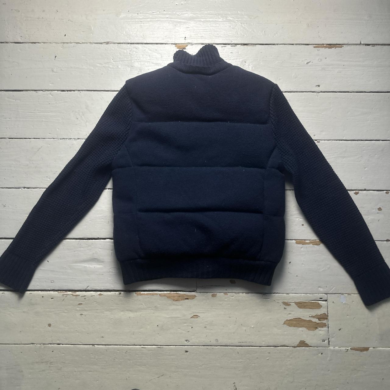 Burberry Brit Navy Knit Puffer Jacket