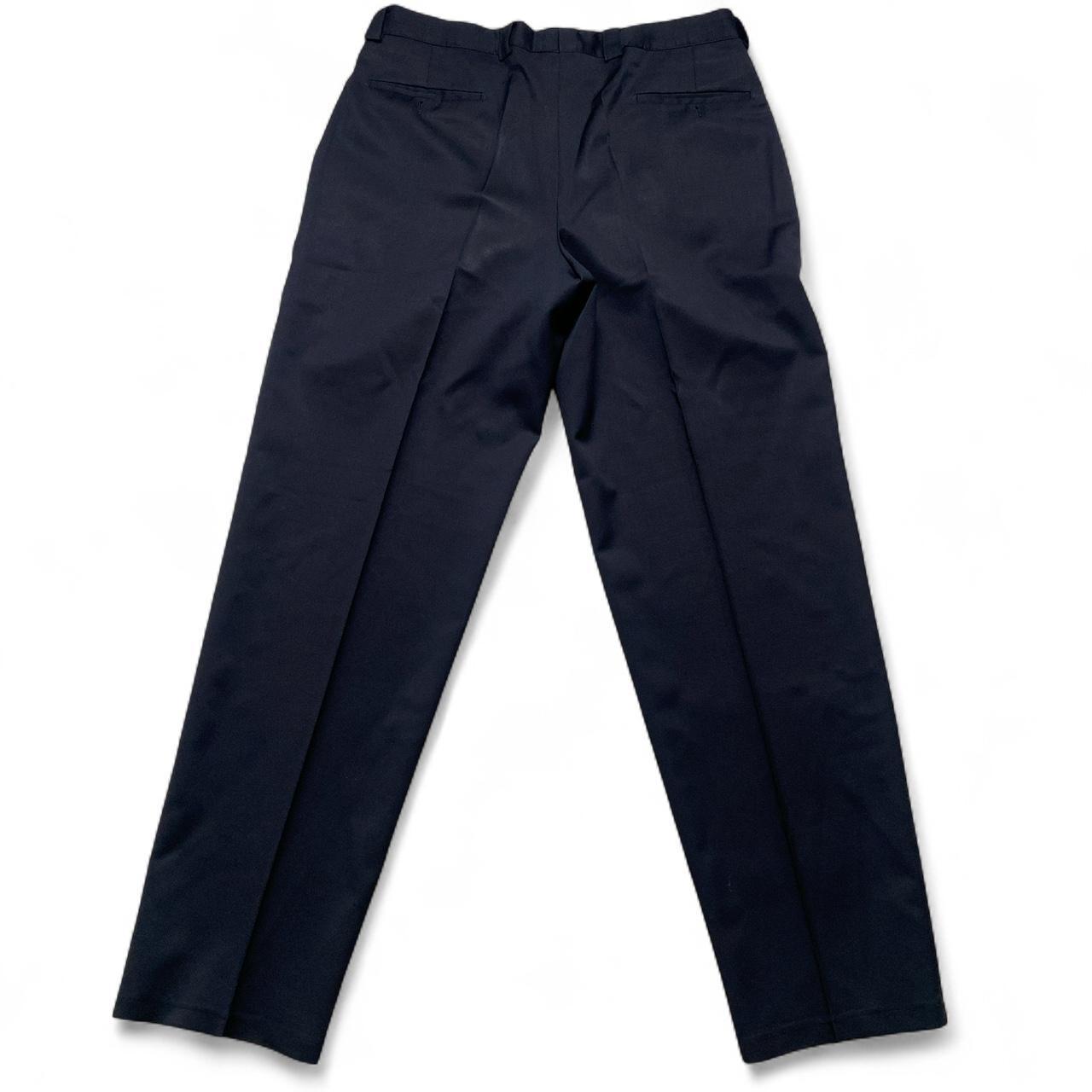 Versace V2 Vintage Navy Full Suit Jacket and Trousers (L)