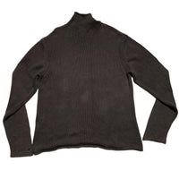 DKNY Vintage Heavy Cable Knit Brown Jumper (XL)
