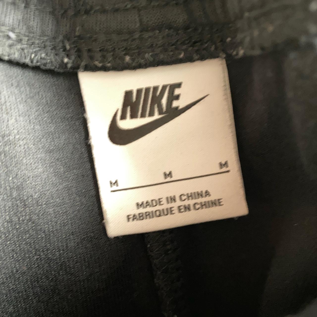 Nike Tech Fleece New Season Grey White and Black Joggers (M)