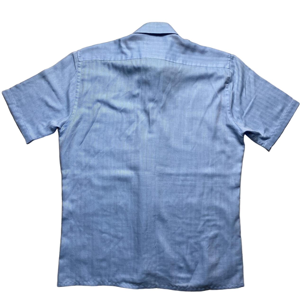 Yves Saint Laurent Light Blue Short Sleeve Shirt (M)