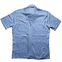 Yves Saint Laurent Light Blue Short Sleeve Shirt (M)