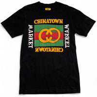 Chinatown Market Gucci Style Black T Shirt (M)