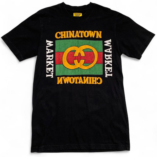 Chinatown Market Gucci Style Black T Shirt (M)