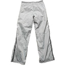 Nike Vintage y2k Shell Trackpant Baggy Bottoms Silver White and Black (S)