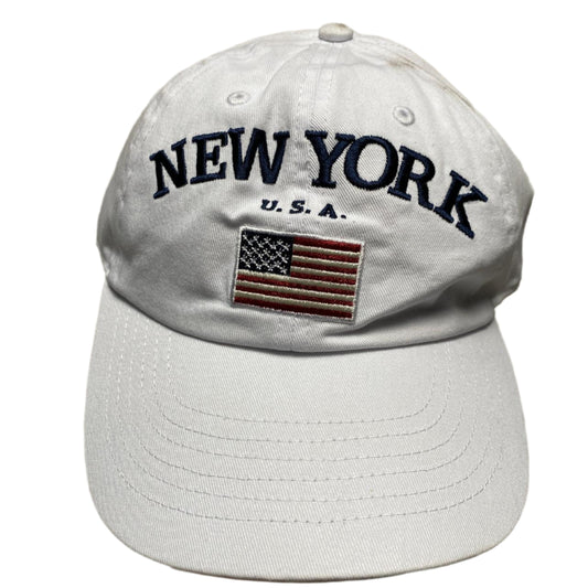 New York City White and Black Cap
