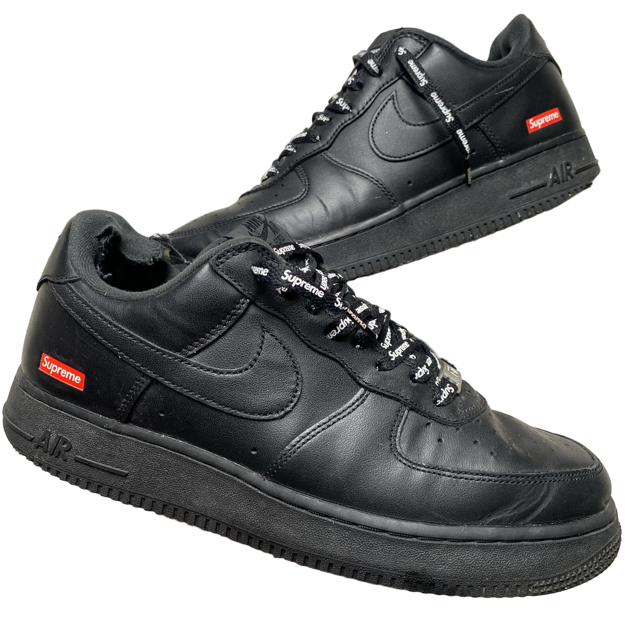 Nike Air Force 1 Supreme Black â Wear Garson