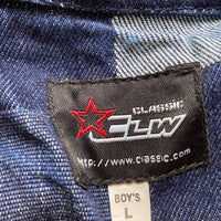 Classic Jeans Vintage 90’s Mixed Denim Colour Patches Jacket (S)