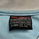 FUBU Vintage Baby Light Blue Navy and White Jersey (M)