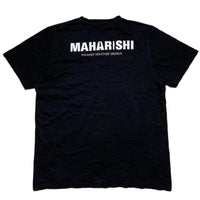 Maharishi Pacifist Military Design Black and White T Shirt (2XL)