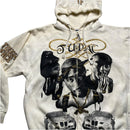 Tough Face 2 Pac Vintage 90’s Cream Hoodie (L)