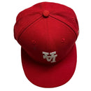 LA Dodgers Upside Down LA 59Fifty Fitted Red and White Cap