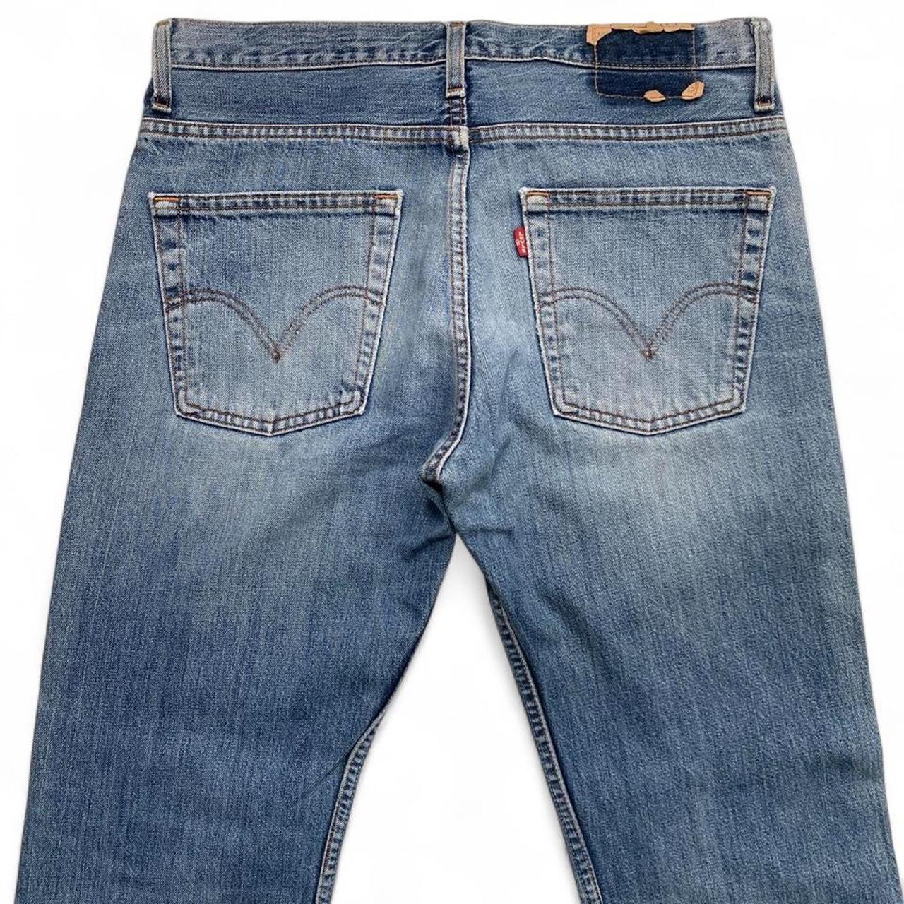 Levis 507 Vintage Baggy Light Blue Jeans (34W)