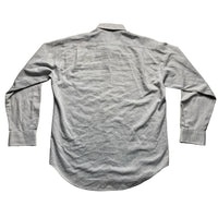 Yves Saint Laurent YSL Vintage Grey Long Sleeve Shirt (L)