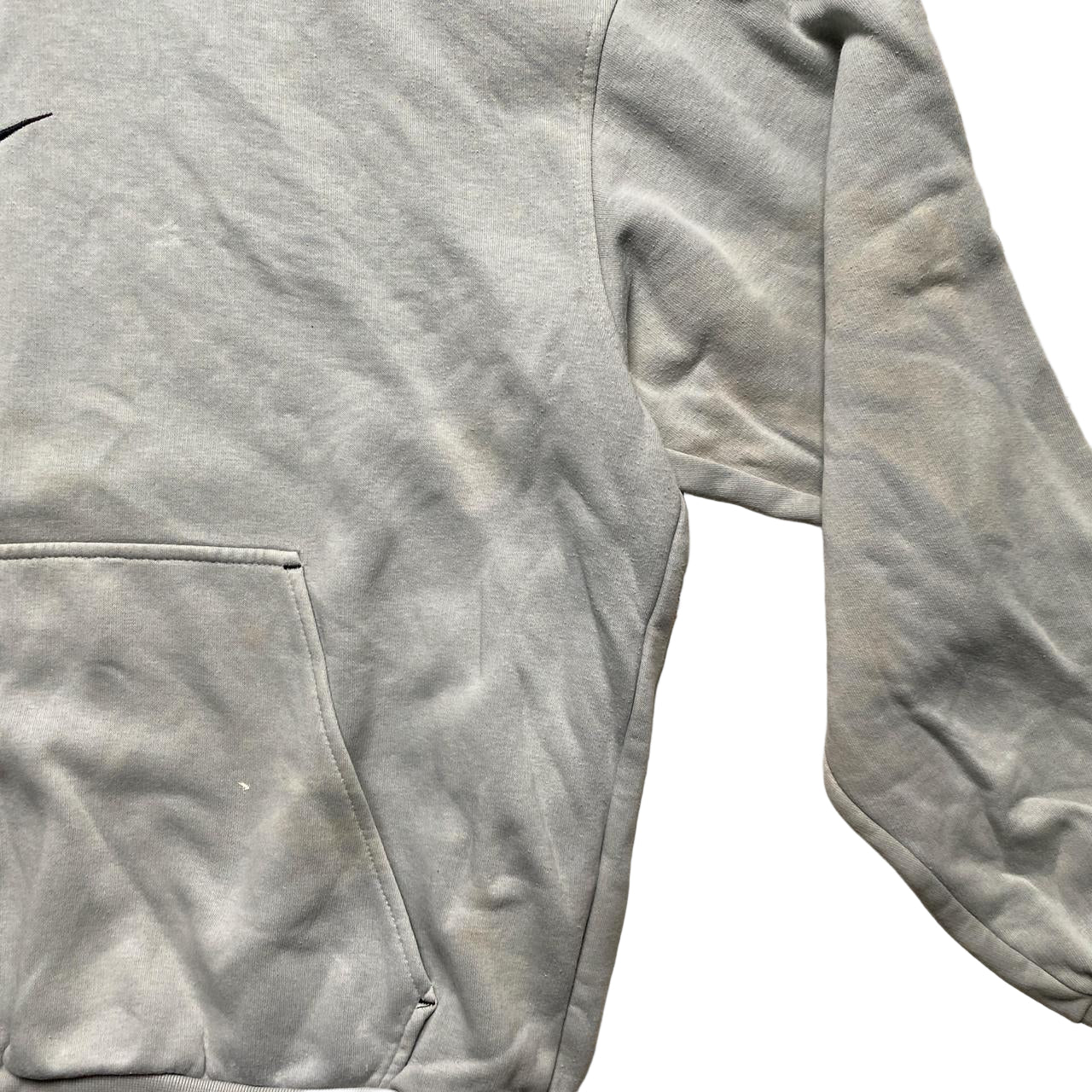 Nike Centre Swoosh Y2K Vintage Light Baby Blue Hoodie (M)