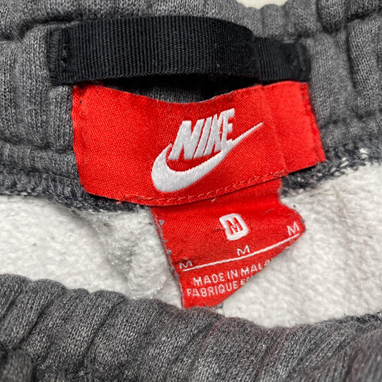 Nike Box Logo Grey Black and White Joggers (M)
