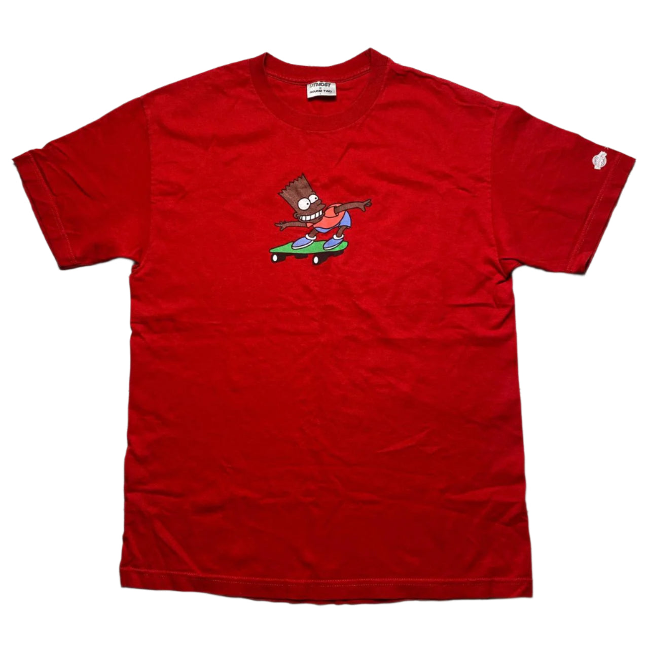 Round Two Upmost Bart Simpson T Shirt (L)