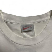 Nike Swoosh White and Blue Vintage 90’s T Shirt (M)
