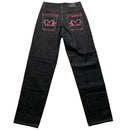 Minus Two Jeans Pink Embroidery Grey Jeans (32W)