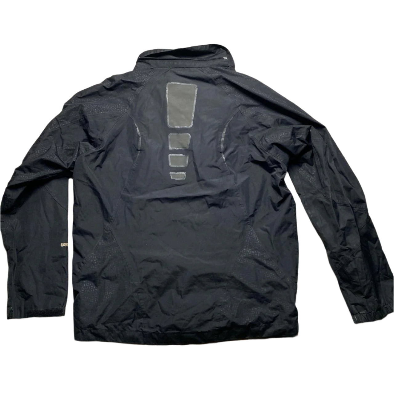 The North Face Black Summit Series Black and Orange Gore Tex Lightweight Jacket (XL)