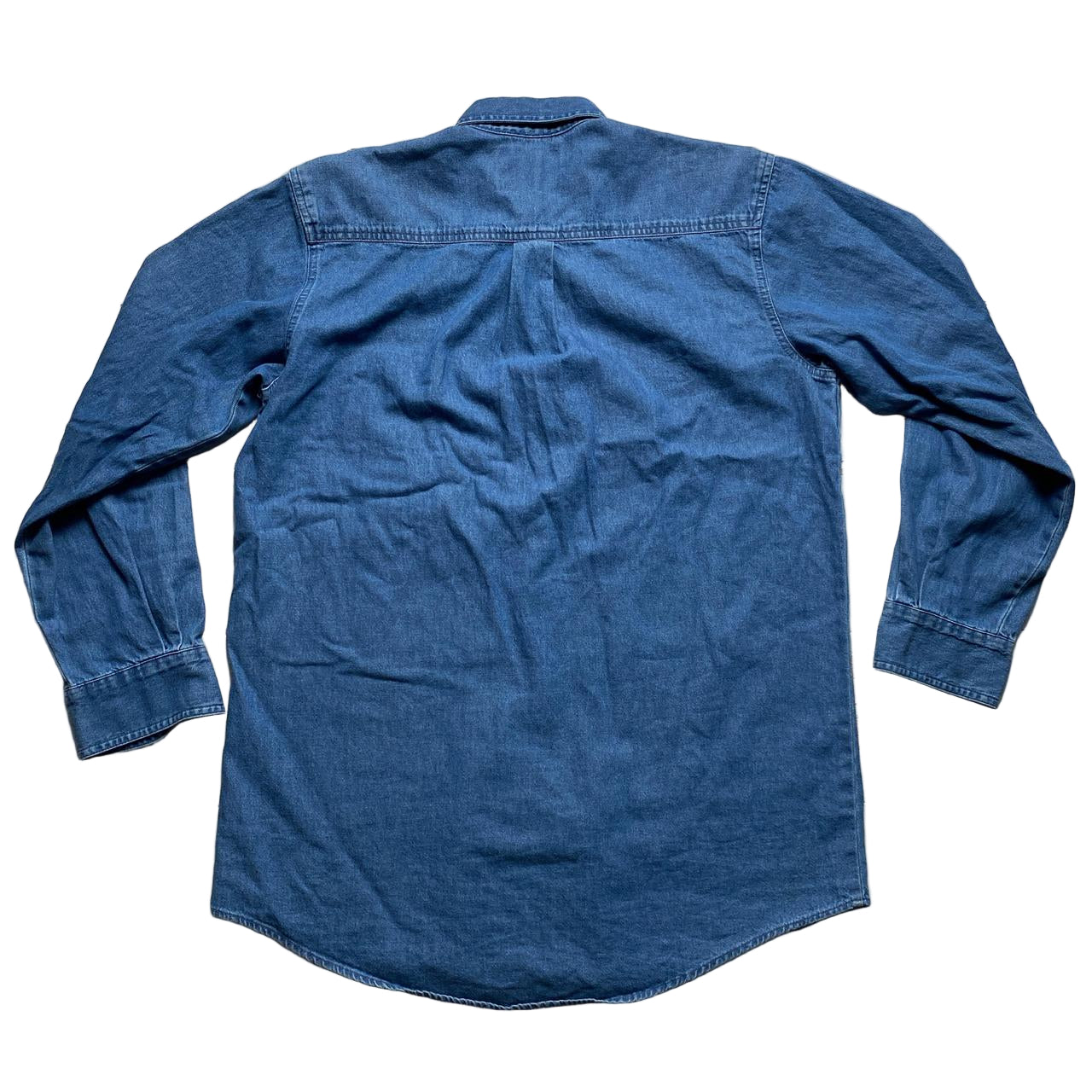 Dickies Simesa Duero Latin SA Long Sleeve Blue Shirt (M)