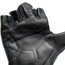 Nike Vintage Black and Red Finger less Leather Biking Climbing Gloves