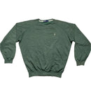 Ralph Lauren Polo Green and Cream Vintage Jumper (L)