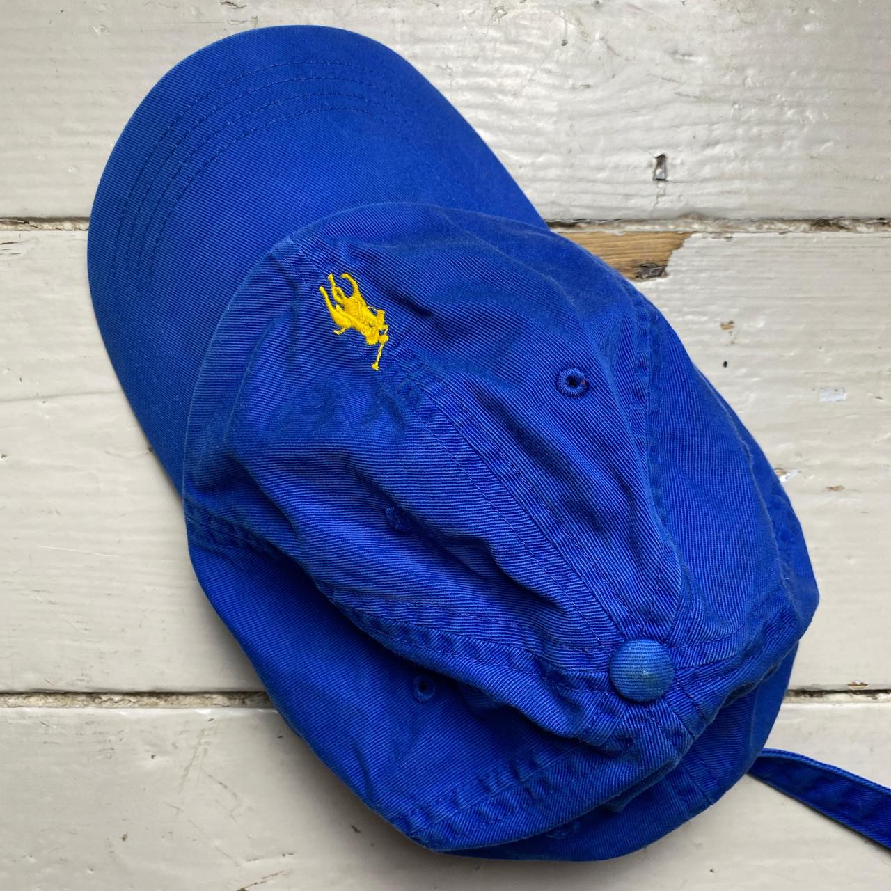 Ralph Lauren Polo Blue and Yellow Cap