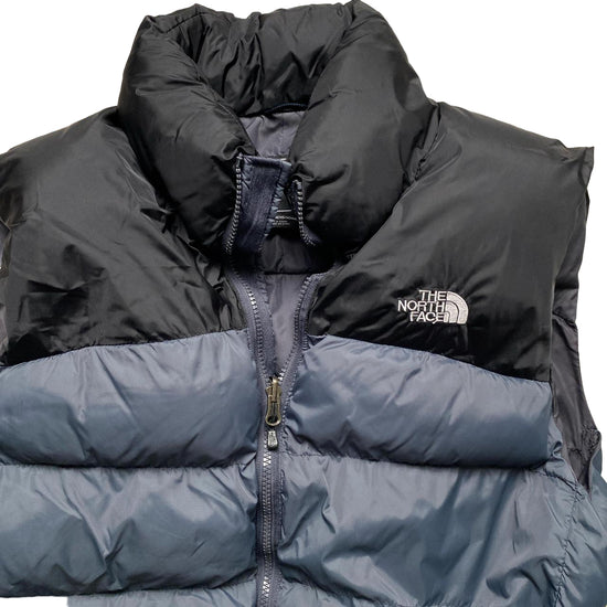 The North Face Grey and Black Two Tone Gilet (XL)