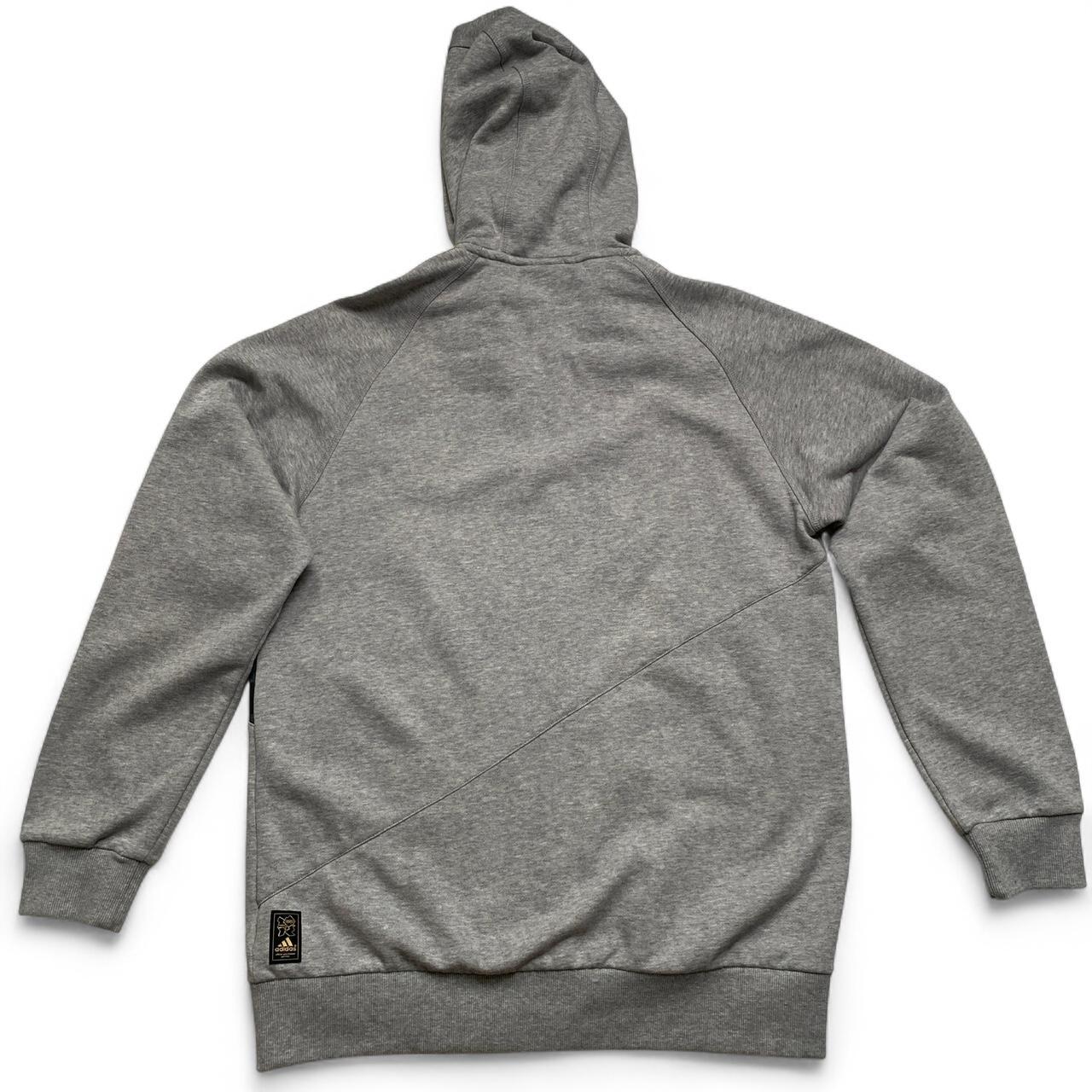 Adidas London 2012 Olympics Vintage Grey and Gold Hoodie (L)